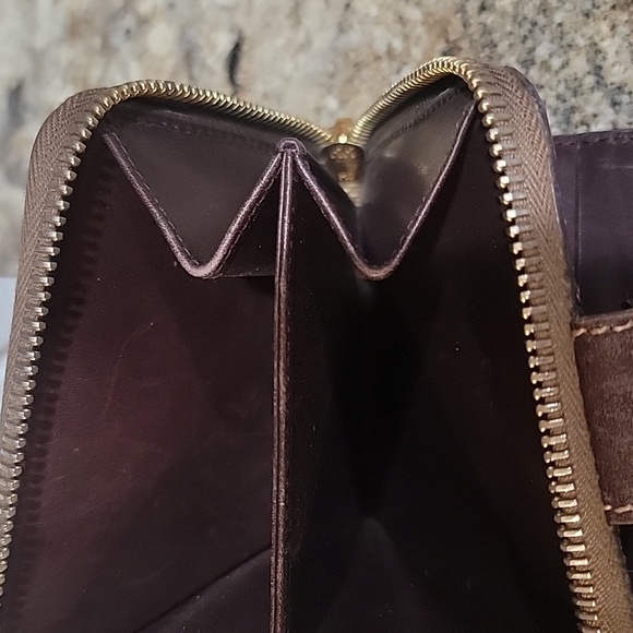 PRADA EUC Logo Jacquard Canvas Wallet - Picture 7 of 8